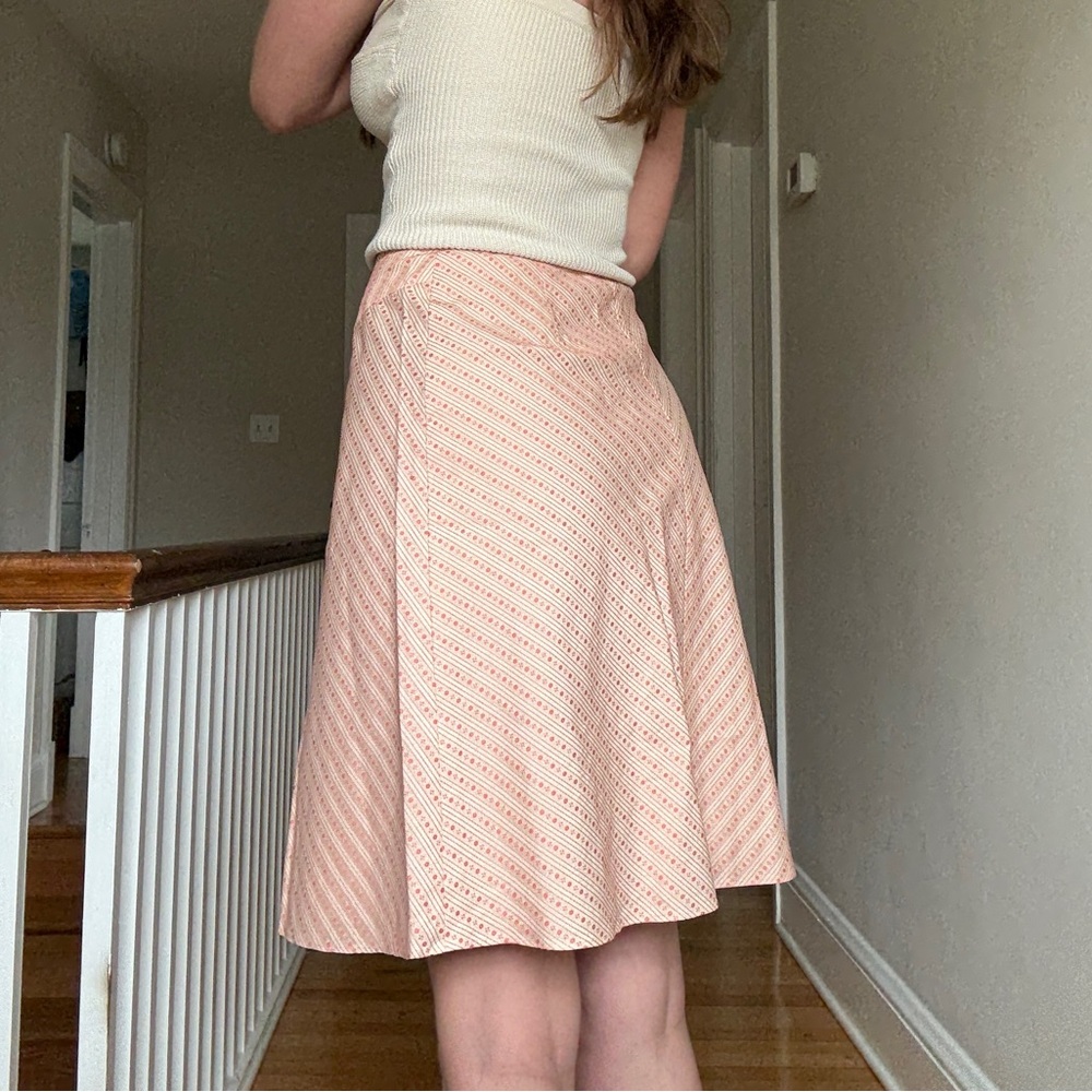 Pink Patterned Skirt - Picture 4 of 6